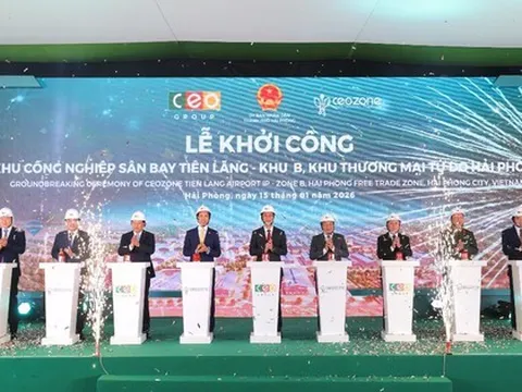 CEO Group khởi công dự án khu công nghiệp đầu tiên trong Khu Thương mại tự do Hải Phòng