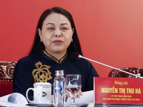 Đại hội XIV dành một phút mặc niệm cố Tổng Bí thư Nguyễn Phú Trọng