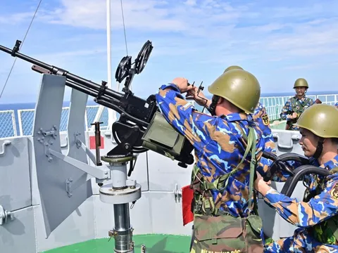 Giữa trùng khơi, nhà giàn DK1 hướng về Đại hội XIV của Đảng