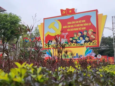 Khí thế Đại hội XIV lan tỏa, Lạng Sơn rực rỡ cờ hoa