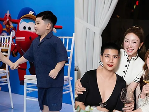 Con trai 4 tuổi đáng yêu của Chi Bảo - Lý Thùy Chang