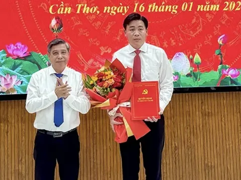 Ông Phan Thanh Diệu Huệ giữ chức Phó Chánh Văn phòng Thành ủy Cần Thơ