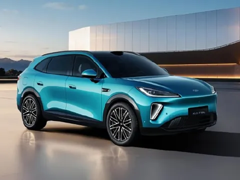 Hãng xe xây nhà máy tại Hưng Yên ra mắt SUV ngang cỡ Santa Fe, tiết kiệm xăng chỉ 3,9 L/100 km