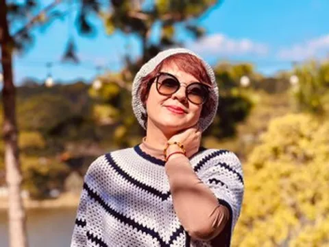 MC Diễm Quỳnh VTV xinh đẹp ở Đà Lạt, con trai NSND Trần Nhượng thấy chênh vênh