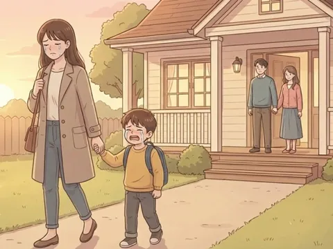 Ba phải lòng cô gái thôn quê, bỏ rơi mẹ con tôi