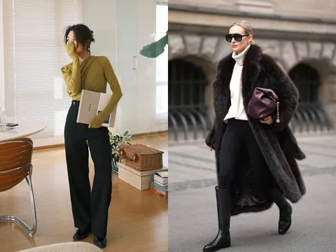 Mùa đông không thể thiếu một chiếc quần đen, đây là 4 kiểu tôn dáng đáng đầu tư nhất năm nay