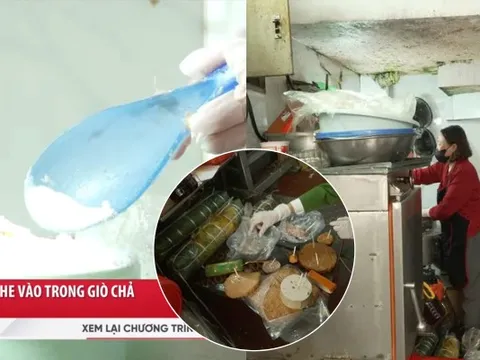 Rùng mình lời khai của chủ cơ sở giò chả trên phố cổ Hà Nội dùng chất cấm: Cho "tí ti" thôi,10kg thịt chỉ cho nửa thìa hàn the