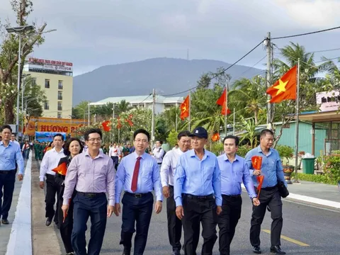 Khánh thành Công trình "Đường cờ Tổ quốc - Đường hoa Côn Đảo" vào ngày giỗ Anh hùng Võ Thị Sáu