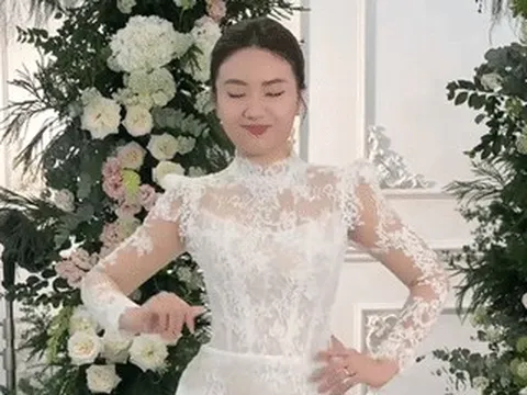 Nữ diễn viên phim giờ vàng VTV cùng lúc cưới trên phim lẫn ngoài đời