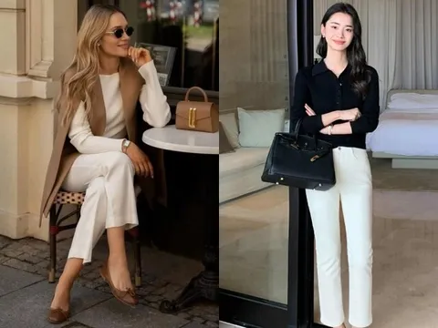 Quần 9 tấc thành mốt mới của giới nhà giàu