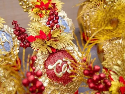 Dừa Tết độc lạ: Từ dát vàng 24K đến bonsai ngựa ‘thiên thần’