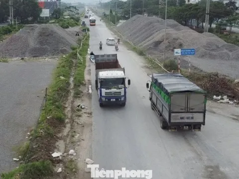 Quốc lộ 6 lại 'vỡ' tiến độ mặt bằng