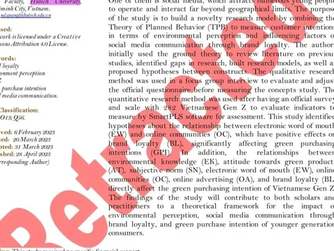 Giảng viên Việt Nam bị gỡ bài báo khoa học vì không ghi tên sinh viên