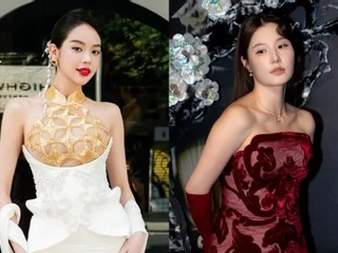 Hoa hậu Thanh Thuỷ, Diễm My 9X khoe vai trần gợi cảm