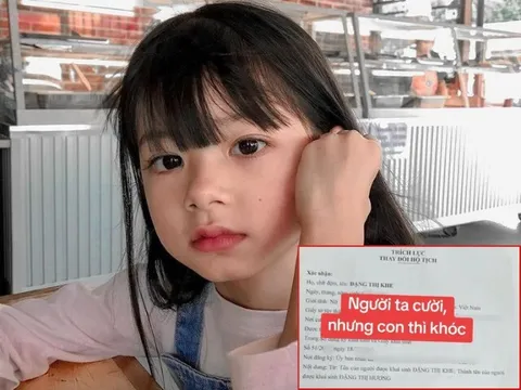Bố Bắc Ninh đặt tên con gái “độc lạ” Đặng Thị Khe, nhân viên tư pháp sửa thành tên khác rất ấn tượng