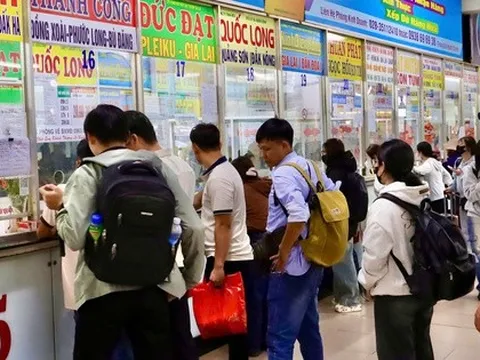 Vé Tết vào giai đoạn "cháy"