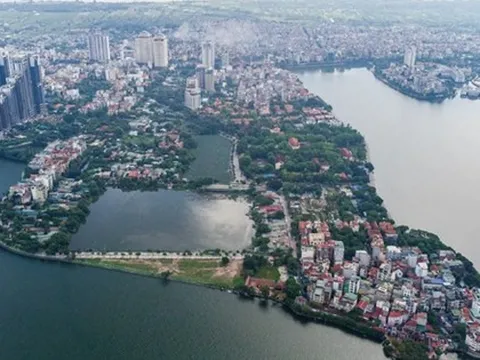 Hà Nội làm 6 bến thuyền ở hồ Tây, mở rộng tuyến đường ven hồ