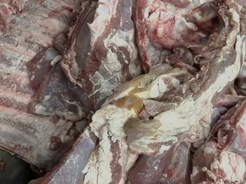 Thực hư thịt ‘bẩn’ tuồn vào một trường bán trú ở TP.HCM