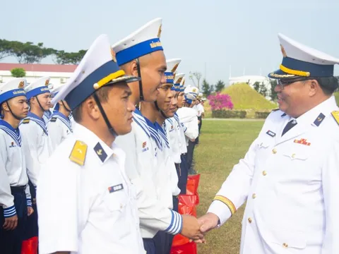 Hơn 500 quân nhân Vùng 2 Hải quân hoàn thành nghĩa vụ quân sự năm 2026