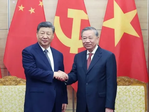 Tổng Bí thư Tô Lâm tiếp Đặc phái viên của Tổng Bí thư, Chủ tịch Trung Quốc Tập Cận Bình