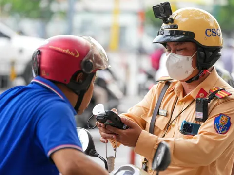 CSGT xử lý vi phạm nồng độ cồn từ sáng mùng 1 Tết, camera AI hoạt động 24/24