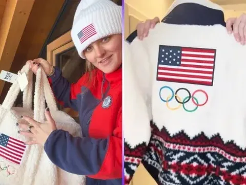 Trang phục Olympic 2026 của đội tuyển Mỹ được giới mộ điệu săn lùng