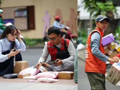 Chỉ ăn 1 bữa, giao 200 - 300 đơn/ngày: Shipper “chạy đua” từng phút trước giờ chốt sổ cuối năm