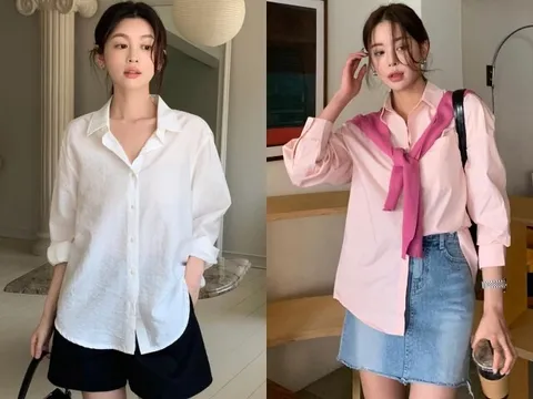 Tủ đồ có đủ 4 áo sơ mi này là chuẩn bài, qua Tết mặc đi làm vẫn "chanh sả" lại không sợ lỗi mốt