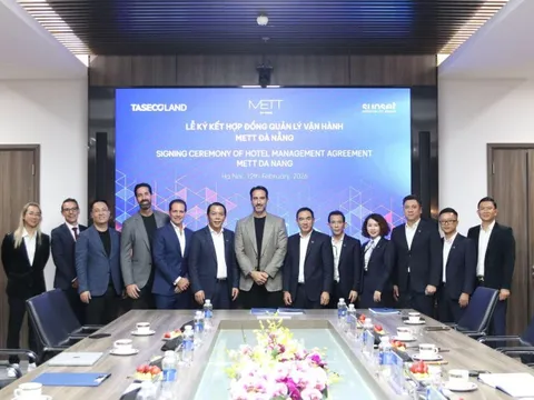 "Bắt tay” Sunset Hospitality Group, Taseco Land chuẩn bị ra mắt tổ hợp biệt thự nghỉ dưỡng METT Da Nang