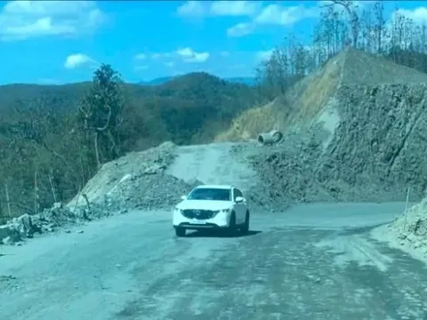 Lâm Đồng: Quốc lộ 28B thông xe trở lại