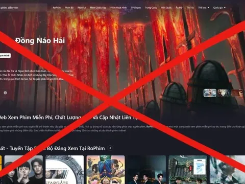 Website xem phim không bản quyền lớn nhất Việt Nam xuất hiện trở lại