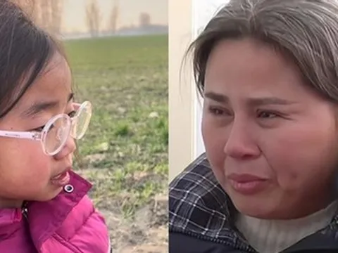 Bé gái ôm 6 giấy khen khóc nghẹn trước mộ mẹ dịp Tết khiến nhiều người xót xa