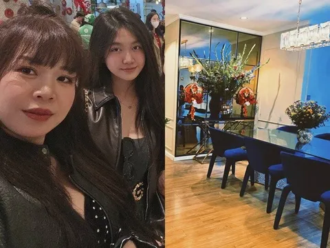 Mạnh Trường đăng ảnh Tết trong biệt thự tiền tỷ, con gái hot girl nhí "Bố ơi! Mình đi đâu thế?" xinh hút mọi ánh nhìn