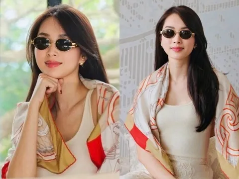 Đặng Thu Thảo khoe vẻ dịu dàng trong chuyến du lịch đầu năm