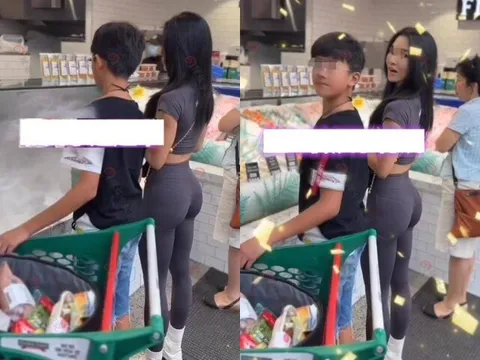 Mẹ trẻ đưa con đi siêu thị mà ai cũng nhìn rồi lắc đầu, đàn ông nườm nượp xin số làm quen