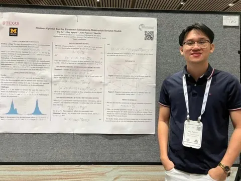 Chàng trai Việt 27 sở hữu 26 công trình AI, nhận giải thưởng tại Mỹ