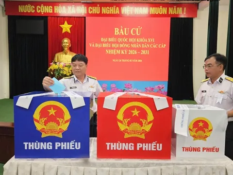 4 khu vực bỏ phiếu sớm ở TPHCM đồng loạt khai mạc