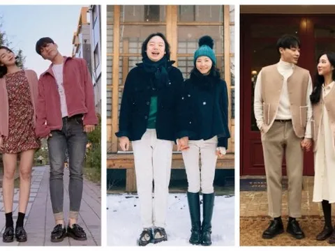 Gợi ý phối đồ đôi theo phong cách Hàn Quốc