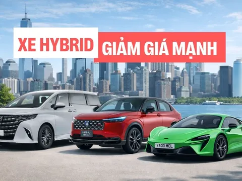 Loạt xe hybrid giảm giá ngay 2 tháng đầu năm: Đủ xe phổ thông đến siêu xe, nhiều nhất lên tới 700 triệu đồng