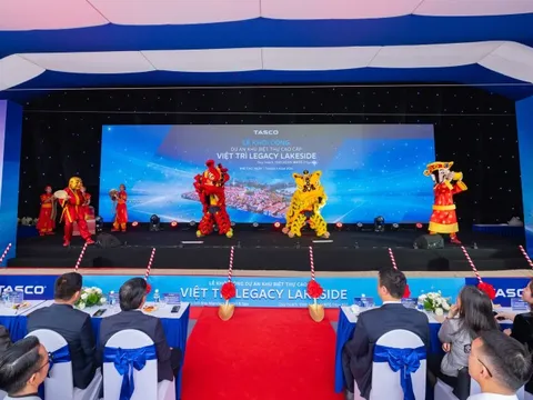 Tasco khởi công khu biệt thự cao cấp Việt Trì Legacy Lakeside tại Phú Thọ