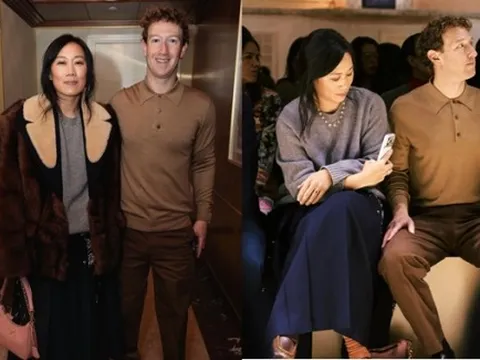 Vợ chồng tỷ phú Mark Zuckerberg sành điệu tại Tuần lễ thời trang Milan 2026