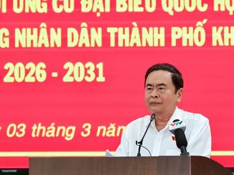 Chủ tịch Quốc hội Trần Thanh Mẫn: Tăng quyền chủ động cho TPHCM trong quản lý đất đai, hạ tầng