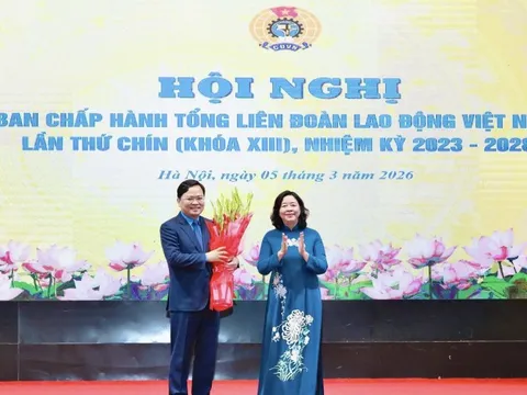 Ông Nguyễn Anh Tuấn giữ chức Chủ tịch Tổng Liên đoàn Lao động Việt Nam