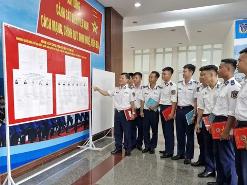 Bộ Tư lệnh Vùng Cảnh sát biển 4 sẵn sàng cho "ngày hội non sông"