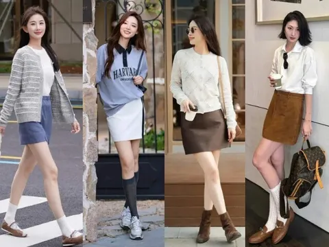 Chân váy ngắn mùa xuân phối với những kiểu áo này là chuẩn mốt, phong cách "thăng hạng" ngay từ lần diện đầu tiên