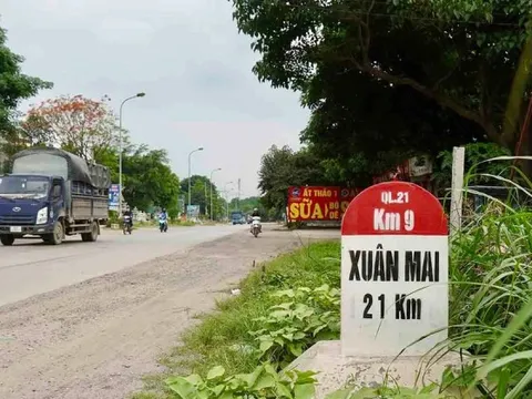 Hà Nội: Đề xuất mở rộng QL21A đoạn Sơn Tây - Xuân Mai lên 80 mét bằng hình thức BT