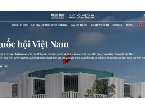 Báo Nhân Dân ra mắt chuyên trang Quốc hội Việt Nam