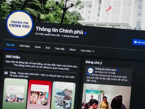 Trang Thông tin Chính phủ bị giả mạo