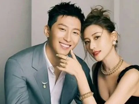 Sau loạt tin đồn ly hôn, tài tử Đậu Kiêu lại tình tứ bên vợ là ái nữ tỷ phú