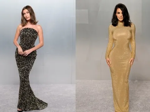 Hailey Bieber, Kim Kardashian khoe sắc lộng lẫy tại tiệc hậu Oscar 2026